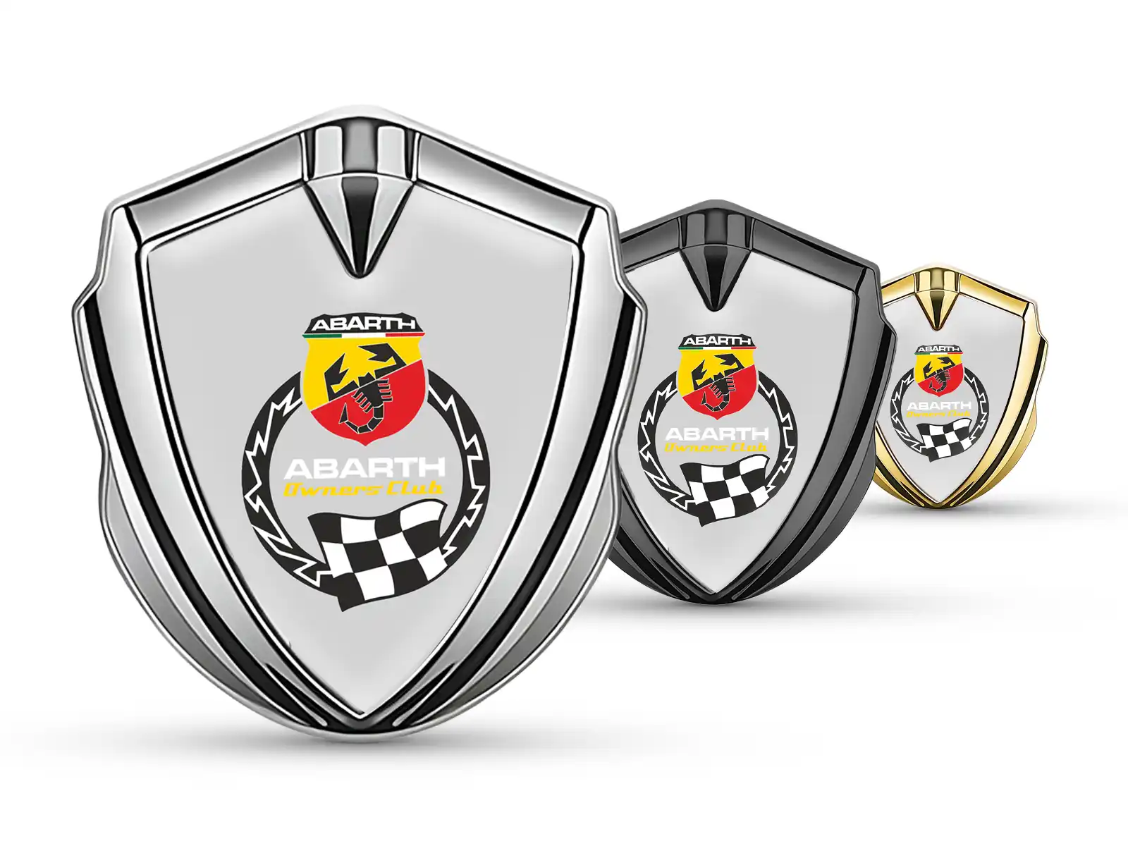 Fiat Abarth Insigne Auto-Adhésif Design Force Modulable